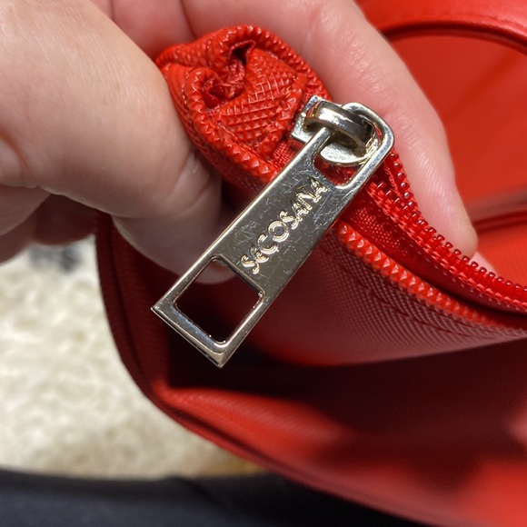 NWOT Secosana Red Tote - Picture 9 of 10
